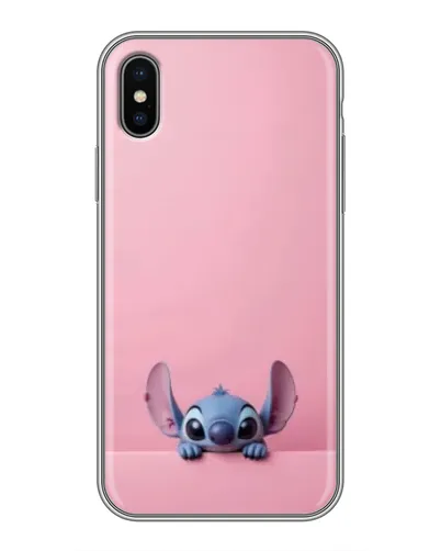 Чохол для iPhone Xs з картинкою «Stitch визирає»