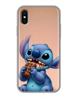 Чохол для iPhone Xs з картинкою «Стіч їсть шоколад» Чохол для iPhone Xs з картинкою «Стіч їсть шоколад»