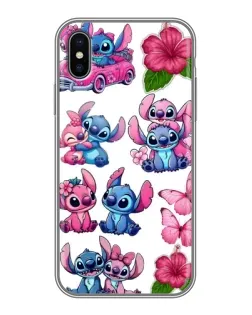Чохол для iPhone Xs з картинкою «Стікери Stitch та Angel» Чохол для iPhone Xs з картинкою «Стікери Stitch та Angel»