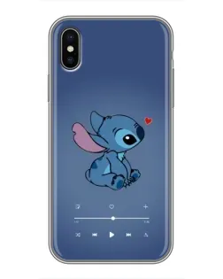 Чохол для iPhone Xs з картинкою «Музичний Stitch» Чохол для iPhone Xs з картинкою «Музичний Stitch»