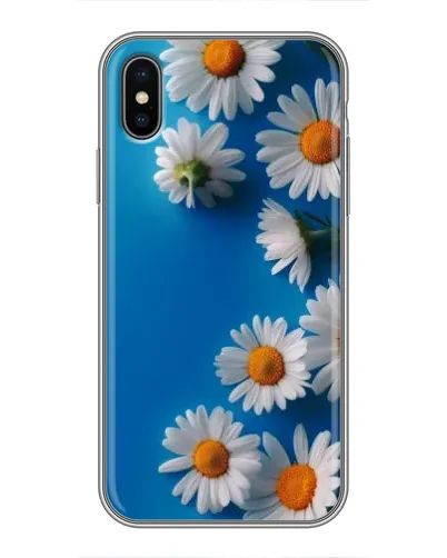 Чохол для iPhone Xs з картинкою «Білосніжні маргаритки»