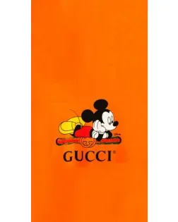 Чохол для Кабели для смартфонов з картинкою «Міккі Маус Gucci — помаранч»