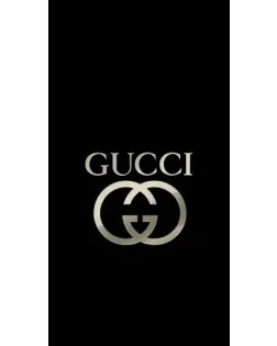 Чохол для Кабели для смартфонов з картинкою «Gucci — золото на чорному»