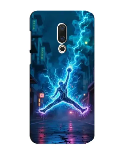 Чехол для Meizu 15 Plus с картинкой «Jordan Gold Jumpman»