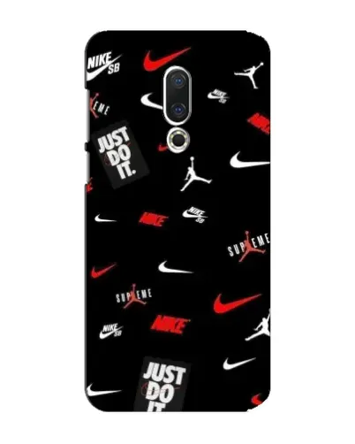 Чехол для Meizu 15 Plus с картинкой «Nike Mix Pattern»