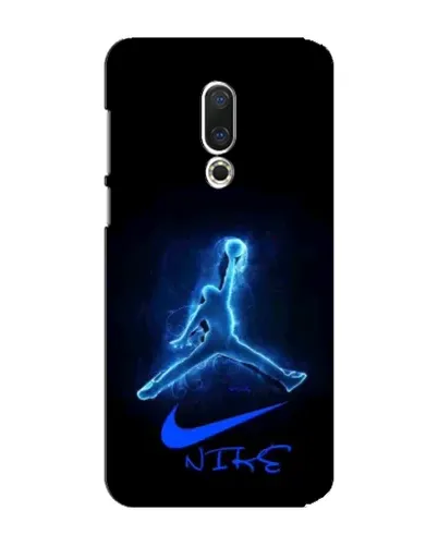 Чехол для Meizu 15 Plus с картинкой «Jordan Neon Blue»