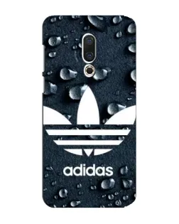 Чехол для Meizu 15 Plus с картинкой «Adidas Trefoil Blue»