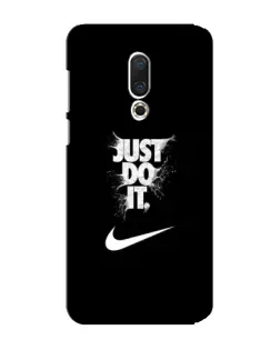 Чехол для Meizu 15 Plus с картинкой «Текстовый принт Nike»