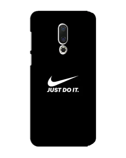 Чехол для Meizu 15 Plus с картинкой «Минимализм от Nike»