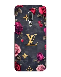 Чехол для Meizu 15 Plus с картинкой «Цветочный Louis Vuitton»
