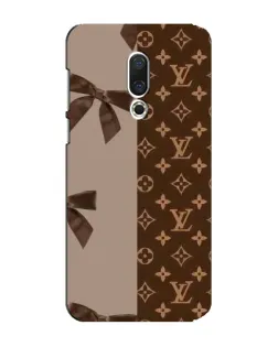 Чехол для Meizu 15 Plus с картинкой «Louis Vuitton — банты»