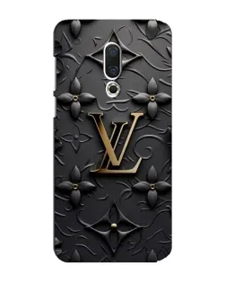 Чехол для Meizu 15 Plus с картинкой «Кожаная текстура LV»