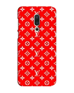 Чехол для Meizu 15 Plus с картинкой «Яркий паттерн LV»