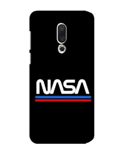 Чехол для Meizu 15 Plus с картинкой «NASA — классика Red Blue»