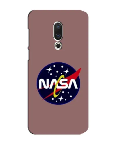 Чехол для Meizu 15 Plus с картинкой «NASA — ретро космос»