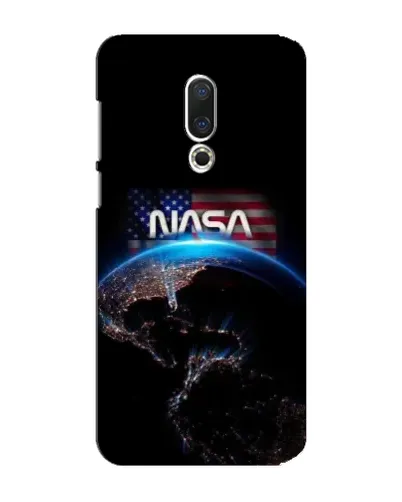 Чехол для Meizu 15 Plus с картинкой «Земля из космоса NASA»