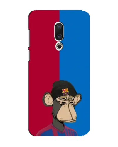 Чехол для Meizu 15 Plus с картинкой «Bored Ape — фанат Барсы» Чехол для Meizu 15 Plus с картинкой «Bored Ape — фанат Барсы»