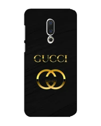 Чехол для Meizu 15 Plus с картинкой «Золотой логотип Gucci» Чехол для Meizu 15 Plus с картинкой «Золотой логотип Gucci»