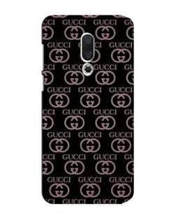 Чехол для Meizu 15 Plus с картинкой «Классическая монограмма Gucci»