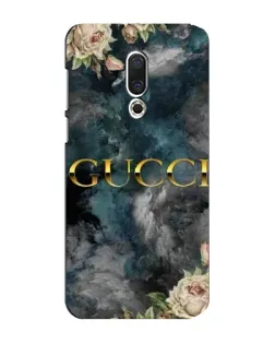Чехол для Meizu 15 Plus с картинкой «Абстрактные цветы Gucci»