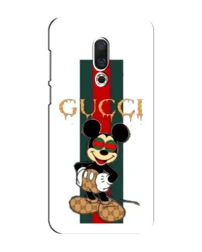 Чехол для Meizu 15 Plus с картинкой «Микки Маус Gucci — полосы» Чехол для Meizu 15 Plus с картинкой «Микки Маус Gucci — полосы»
