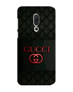 Чехол для Meizu 15 Plus с картинкой «Gucci — стеганый черный»