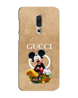 Чехол для Meizu 15 Plus с картинкой «Микки Маус Gucci — крафт»