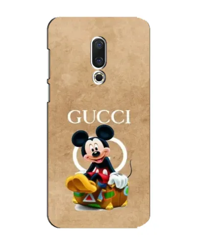 Чехол для Meizu 15 Plus с картинкой «Микки Маус Gucci — крафт» Чехол для Meizu 15 Plus с картинкой «Микки Маус Gucci — крафт»