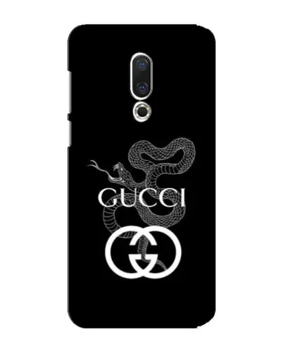 Чехол для Meizu 15 Plus с картинкой «Gucci — серебряная змея» Чехол для Meizu 15 Plus с картинкой «Gucci — серебряная змея»