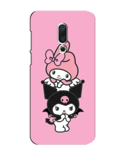 Чехол для Meizu 15 Plus с картинкой «My Melody и Kuromi»