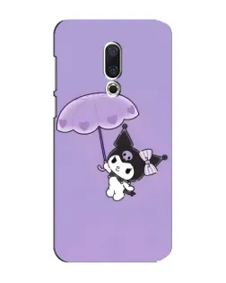 Чехол для Meizu 15 Plus с картинкой «Kuromi с зонтиком»