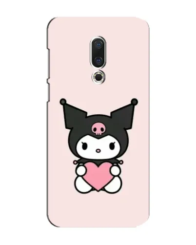 Чехол для Meizu 15 Plus с картинкой «Kuromi и сердце»