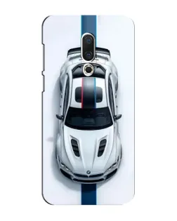 Чехол для Meizu 15 Plus с картинкой «Вид сверху — BMW M»