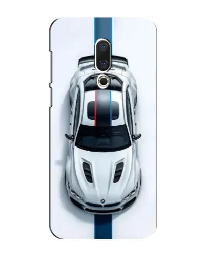 Чехол для Meizu 15 Plus с картинкой «Вид сверху — BMW M»