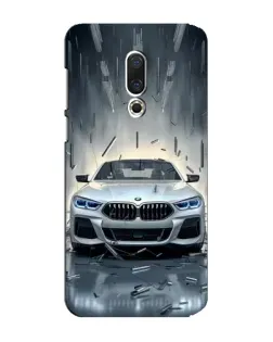 Чехол для Meizu 15 Plus с картинкой «BMW в свете фар»