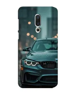 Чехол для Meizu 15 Plus с картинкой «BMW в огнях города»