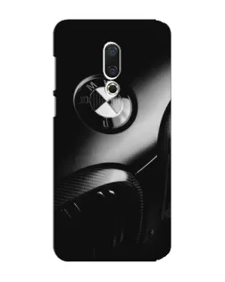 Чехол для Meizu 15 Plus с картинкой «Эмблема BMW — макро»