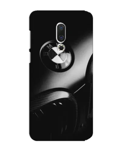 Чехол для Meizu 15 Plus с картинкой «Эмблема BMW — макро»