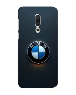 Чехол для Meizu 15 Plus с картинкой «Логотип BMW — минимализм»