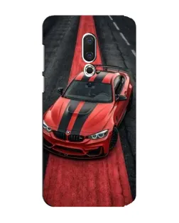 Чехол для Meizu 15 Plus с картинкой «BMW на красной дорожке»