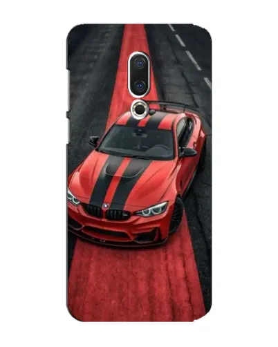 Чехол для Meizu 15 Plus с картинкой «BMW на красной дорожке»