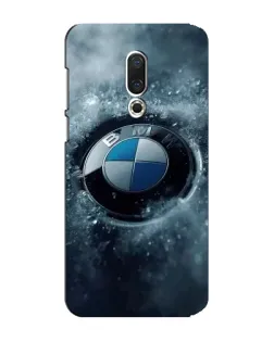 Чохол для Meizu 15 Plus з картинкою «Логотип BMW — лід»