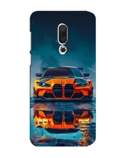 Чохол для Meizu 15 Plus з картинкою «BMW — золота емблема»