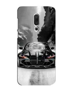 Чохол для Meizu 15 Plus з картинкою «BMW — акварельний дрифт»