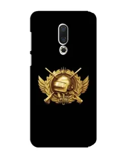Чехол для Meizu 15 Plus с картинкой «PUBG — оранжевый градиент»