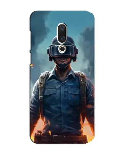 Чехол для Meizu 15 Plus с картинкой «PUBG — реалистичный герой» Чехол для Meizu 15 Plus с картинкой «PUBG — реалистичный герой»