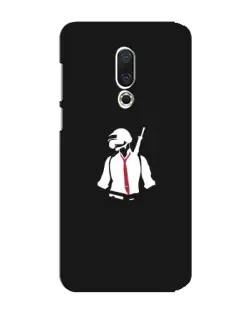 Чехол для Meizu 15 Plus с картинкой «PUBG — силуэт воина»