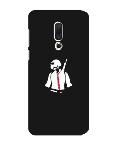 Чехол для Meizu 15 Plus с картинкой «PUBG — силуэт воина» Чехол для Meizu 15 Plus с картинкой «PUBG — силуэт воина»