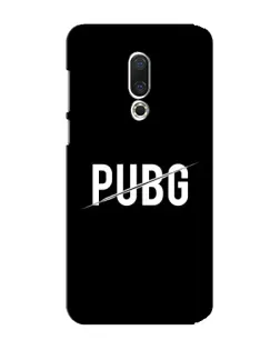 Чехол для Meizu 15 Plus с картинкой «PUBG — белый логотип»