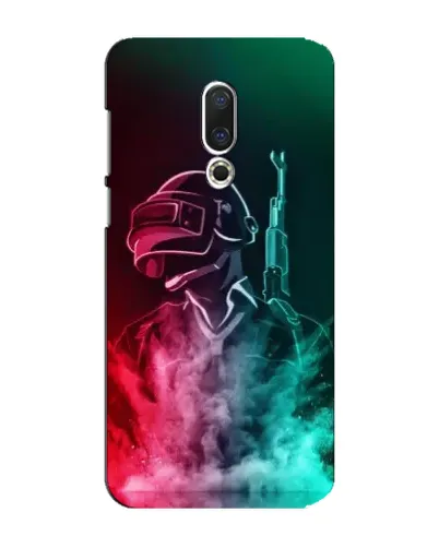 Чехол для Meizu 15 Plus с картинкой «PUBG — огненный воин» Чехол для Meizu 15 Plus с картинкой «PUBG — огненный воин»